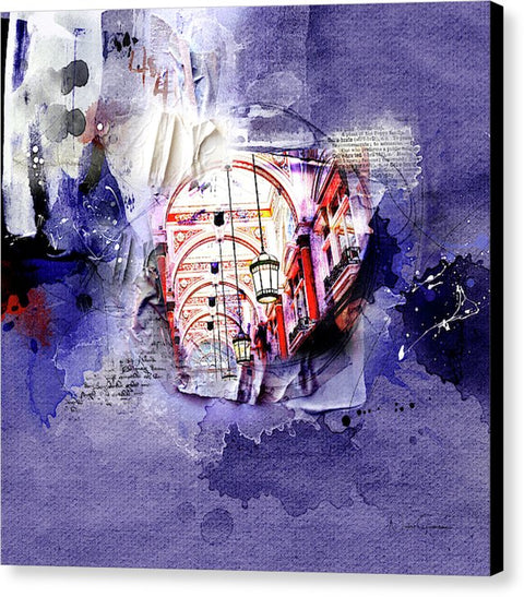 London Arcade - Canvas Print
