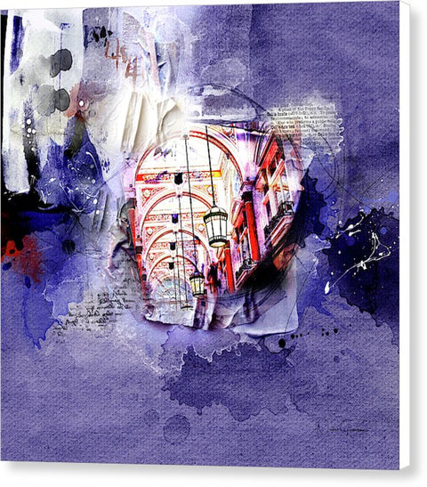 London Arcade - Canvas Print
