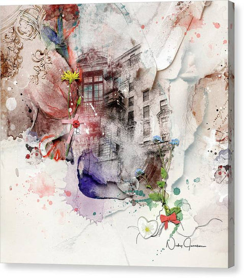 London Bouquet - Canvas Print
