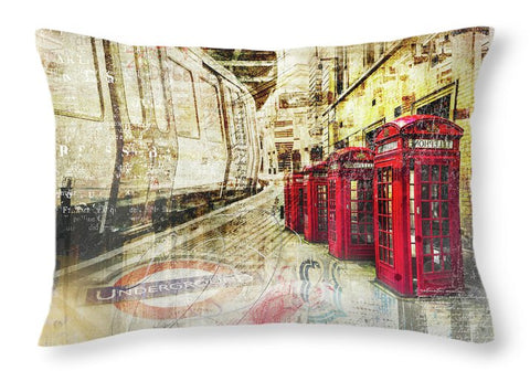 London Calling  - Throw Pillow