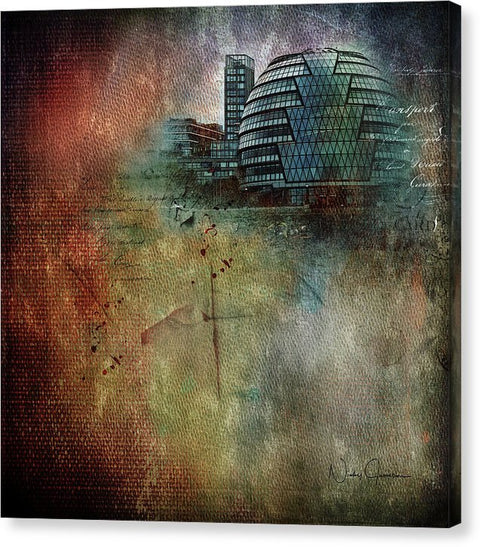 London - City Hall - Canvas Print