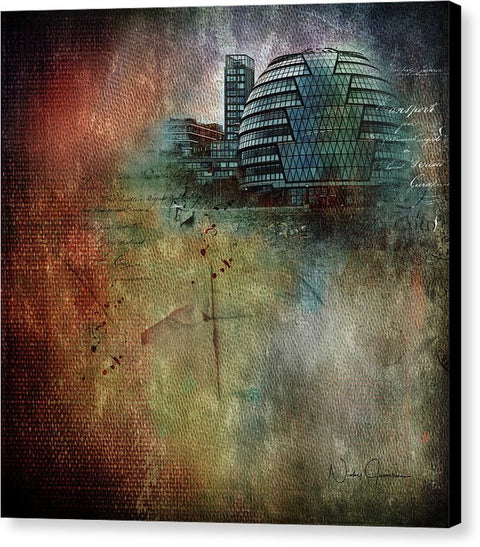 London - City Hall - Canvas Print