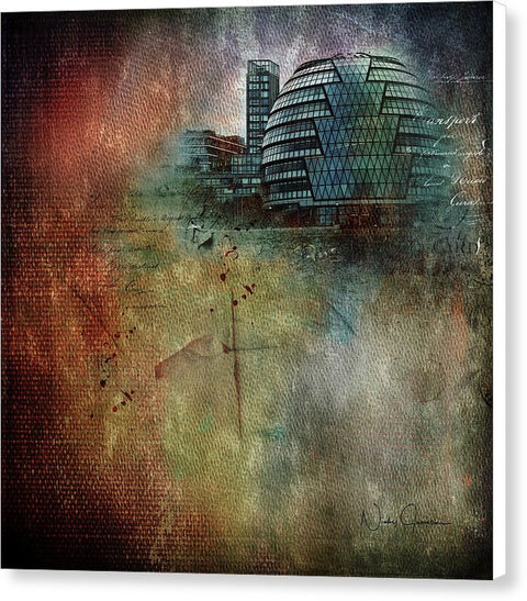 London - City Hall - Canvas Print