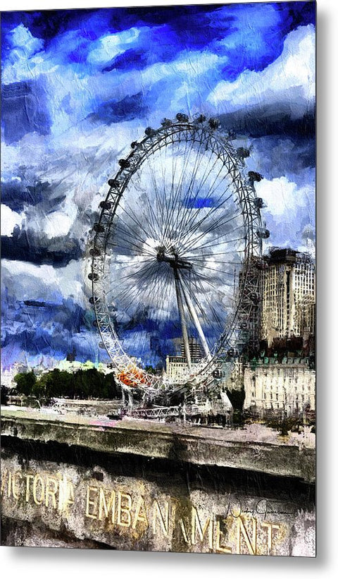 London Eye - Metal Print