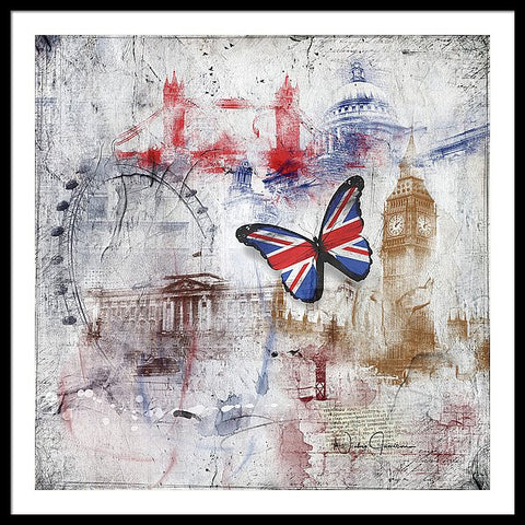 London Iconic - Framed Print