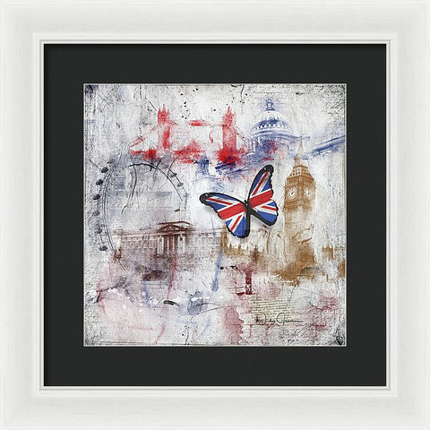 London Iconic - Framed Print