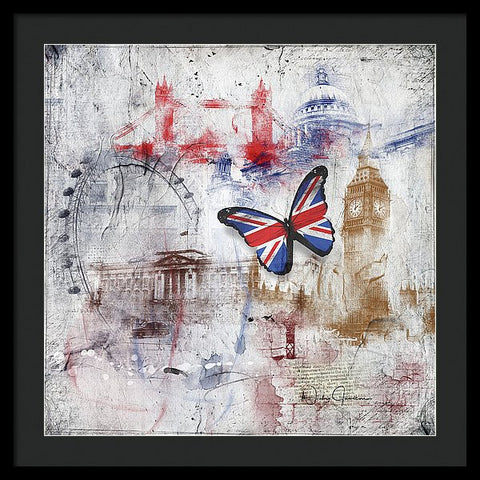 London Iconic - Framed Print