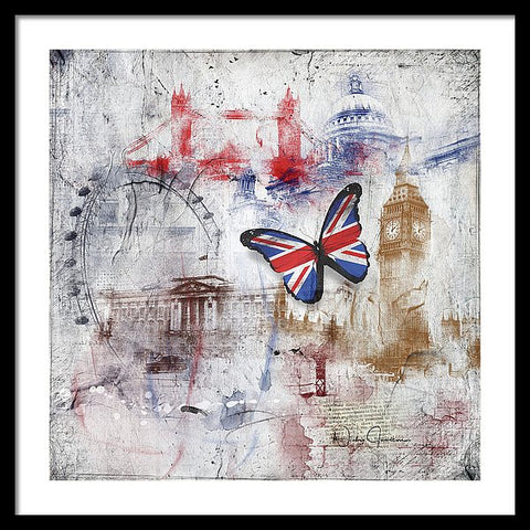 London Iconic - Framed Print