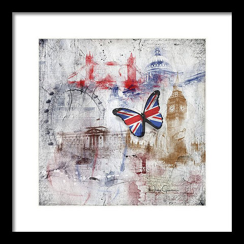 London Iconic - Framed Print