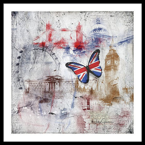 London Iconic - Framed Print
