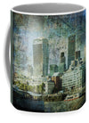 London Skyline Key Of Blue - Mug