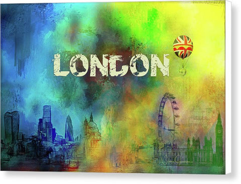 London  Skyline - Canvas Print