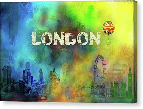 London  Skyline - Canvas Print