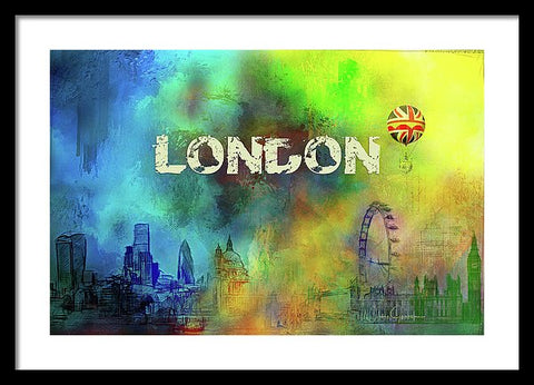 London Skyline - Framed Print