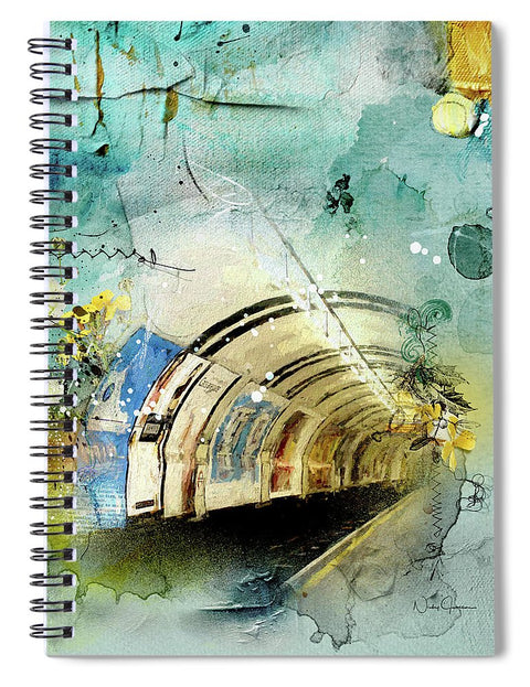 Looking For the Light - Spiral Notebook