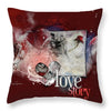 Love Story - Throw Pillow