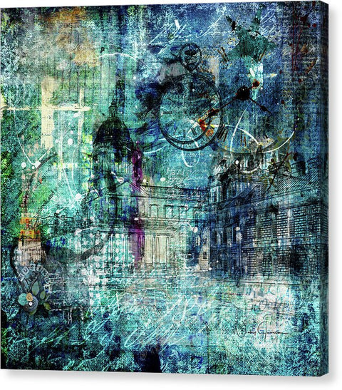 The Mysterious Divide Between Awake And Dreaming - Canvas Print