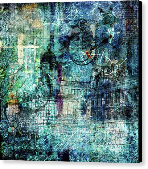 The Mysterious Divide Between Awake And Dreaming - Canvas Print