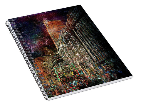 Night Bus - Spiral Notebook