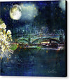 Night Eclipse- Canvas Print