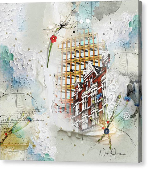 Old and New - High Holborn - Canvas Print