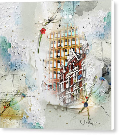 Old and New - High Holborn - Canvas Print