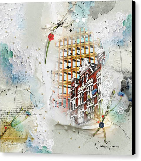 Old and New - High Holborn - Canvas Print