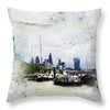 On The River - Throw Pillow