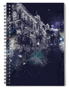 Oxford Street Lights - Spiral Notebook