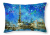 Painted City - Toronto Skyline - Throw Pillow