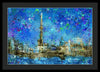 Painted City Toronto Skyline - Framed Print