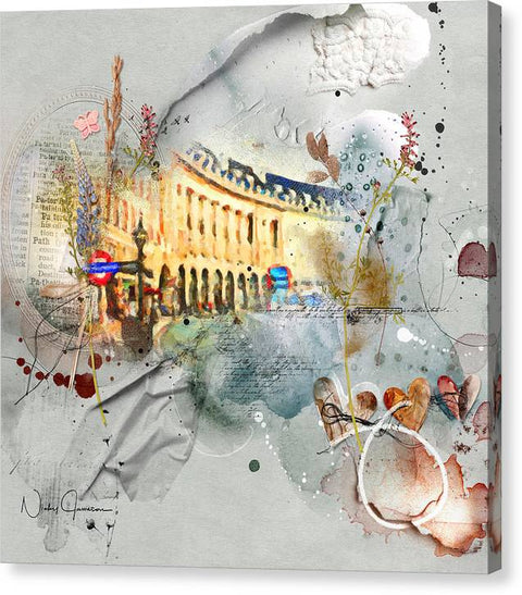 Piccadilly Collage - Canvas Print