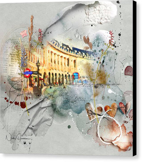 Piccadilly Collage - Canvas Print