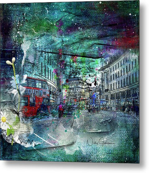 Piccadilly Life - Metal Print
