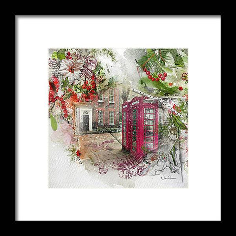 Richmond Green in the Snow - Framed Print