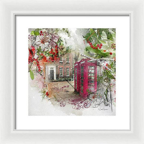 Richmond Green in the Snow - Framed Print