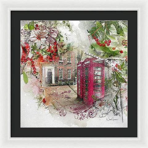 Richmond Green in the Snow - Framed Print