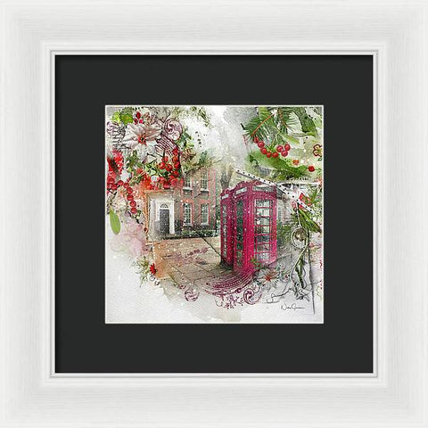 Richmond Green in the Snow - Framed Print