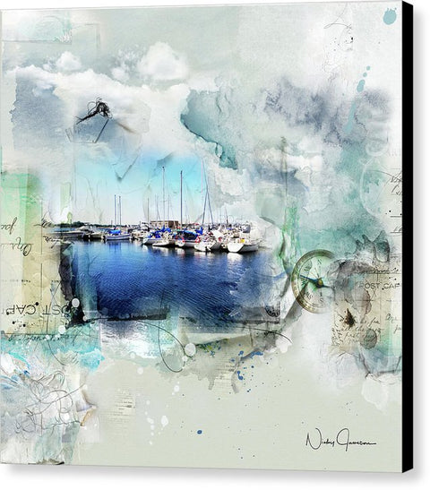 set your sail - toronto waterfront art by nicky jameson
