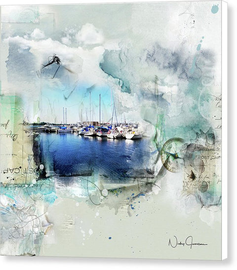 set your sail - toronto waterfront art by nicky jameson