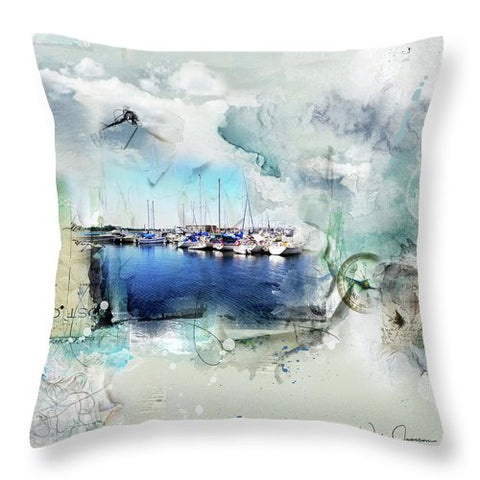 Set Your Sail - Throw Pillow