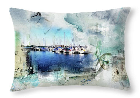 Set Your Sail - Throw Pillow