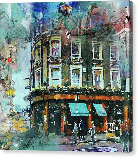 Southwark Tavern London - Canvas Print