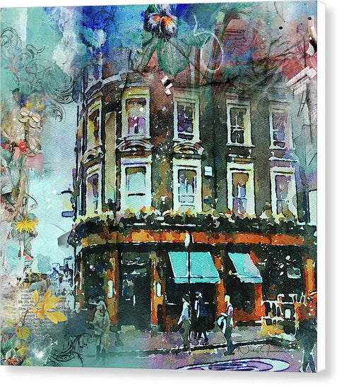 Southwark Tavern London - Canvas Print