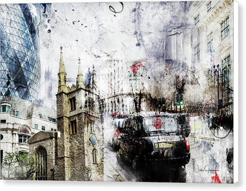 St Mary Axe - Canvas Print