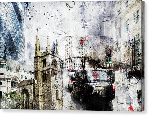 St Mary Axe - Canvas Print