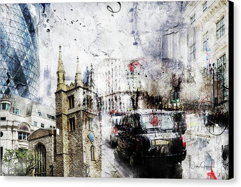 St Mary Axe - Canvas Print