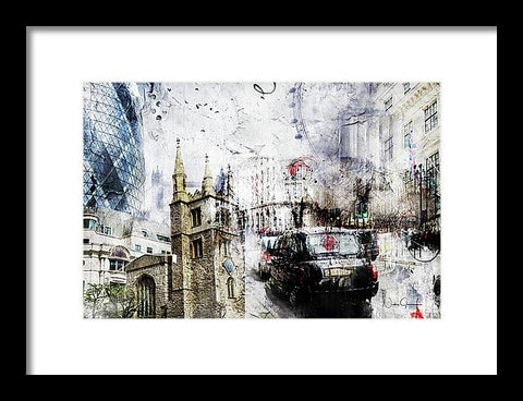 london wall art, artwork by Nicky Jameson