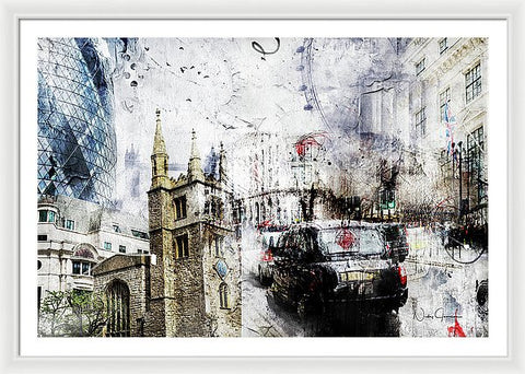 london wall art, artwork by Nicky Jameson