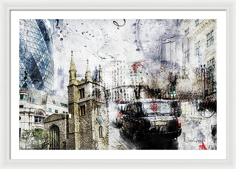 St Mary Axe - Framed Print